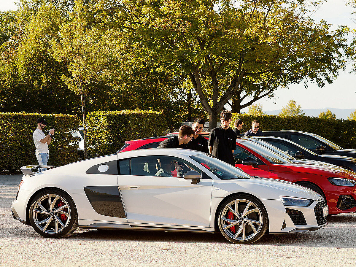 Bild der Audi Open Air Lounge 2023