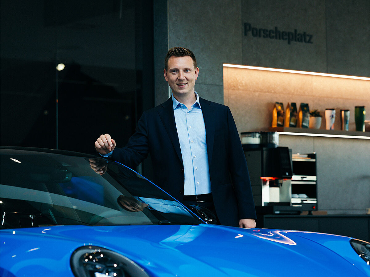 Pierre Endries, neuer Geschäftsführer des Porsche Zentrum Kaiserslautern