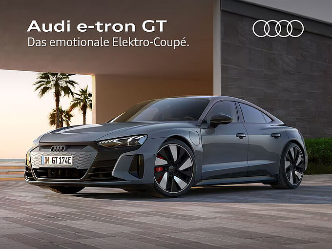 Elektromobilität von Audi - Audi e-tron GT quattro und RS e-tron GT