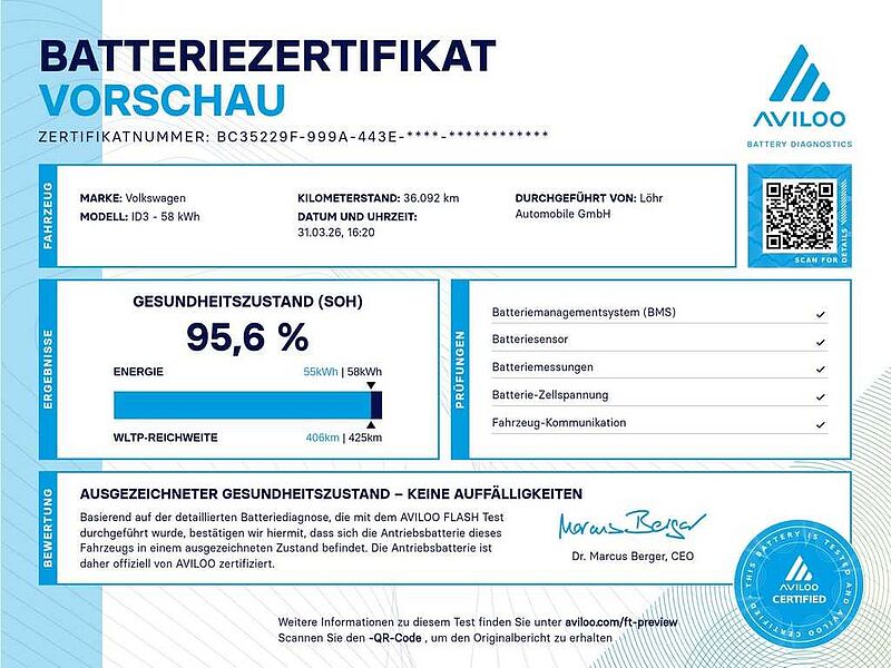 VW ID.3 Pro Performance /Navi/LED/ACC/RFK/SHZ